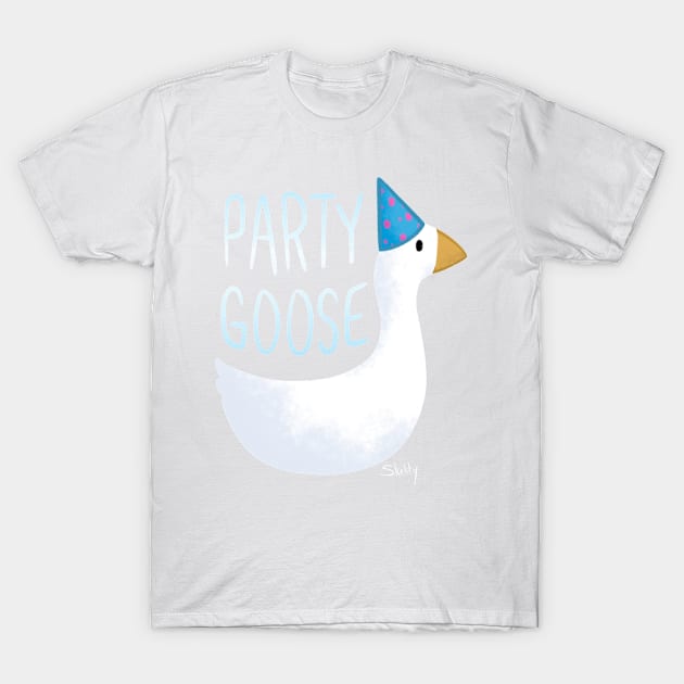 PARTY GOOSE T-Shirt by jastinamor